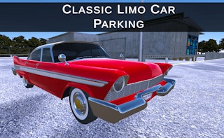 Image Classic Limo Car Parking