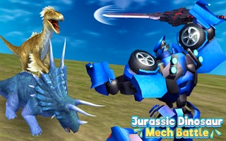 Image Jurassic Dinosaur Mech Battle